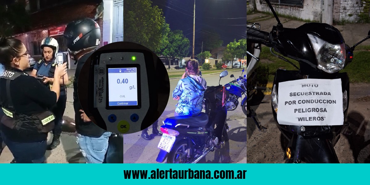 En otro finde movido en Resistencia, secuestran 46 vehículos y detectan 22 alcoholemias 