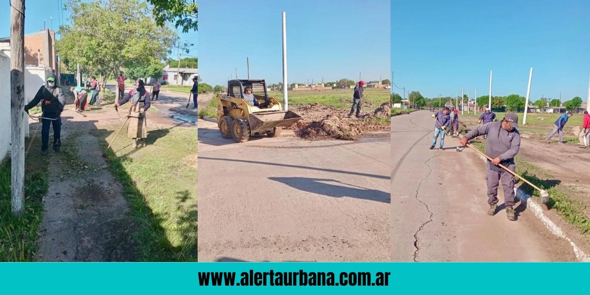 El Municipio de Fontana continúa con acciones de desmalezado y limpieza