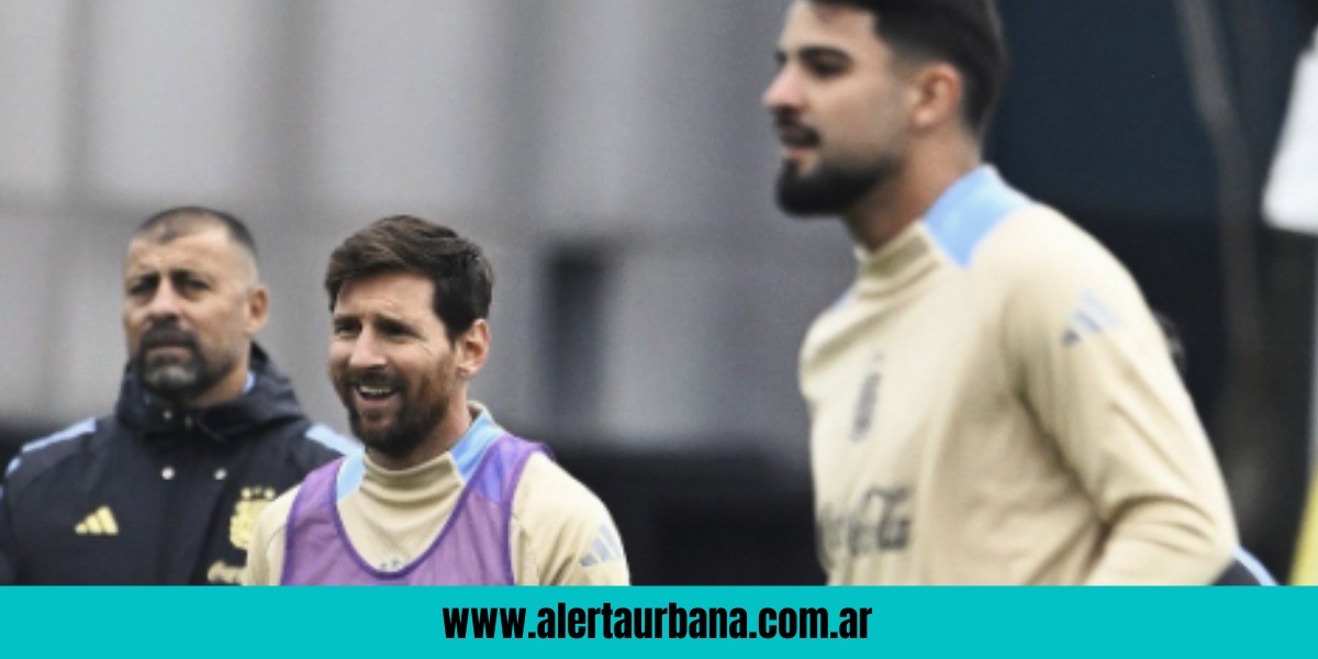 Messi y el Flaco López, la dupla de ataque de la Selección para enfrentar a Puerto Rico