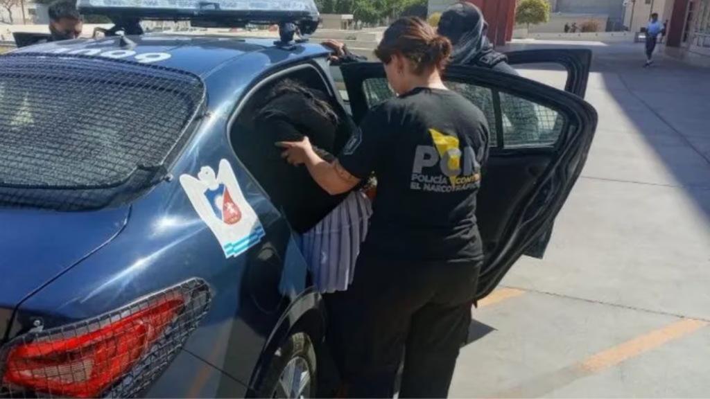 San Juan: cae una red narco, detienen a una joven cabecilla y a una “mula” con cocaína