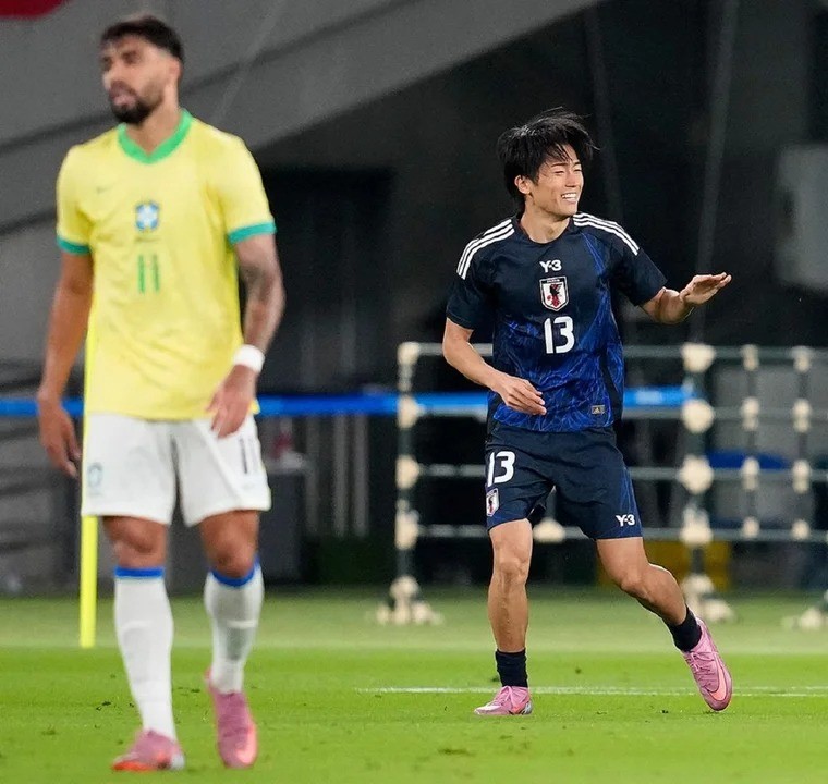 Sorpresa en los amistosos: Japón perdía 2 a 0 y lo dio vuelta ante Brasil