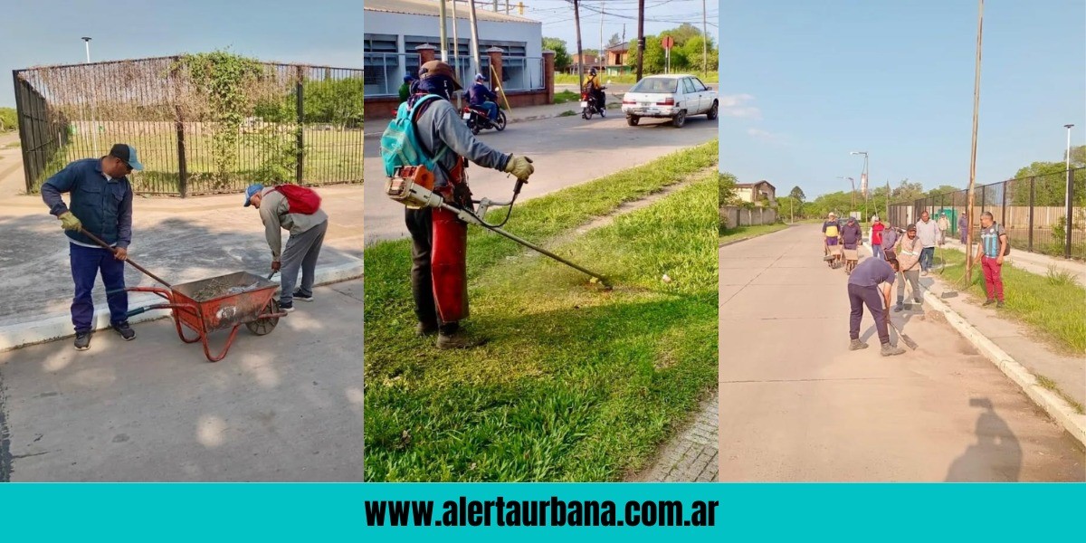  El Eco Equipo del Municipio de Fontana continúa con tareas de limpieza