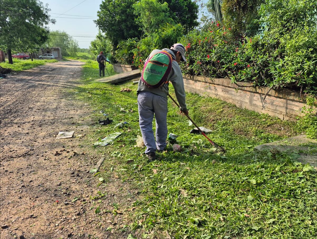 El municipio de Barranqueras refuerza el mantenimiento urbano con operativos integrales