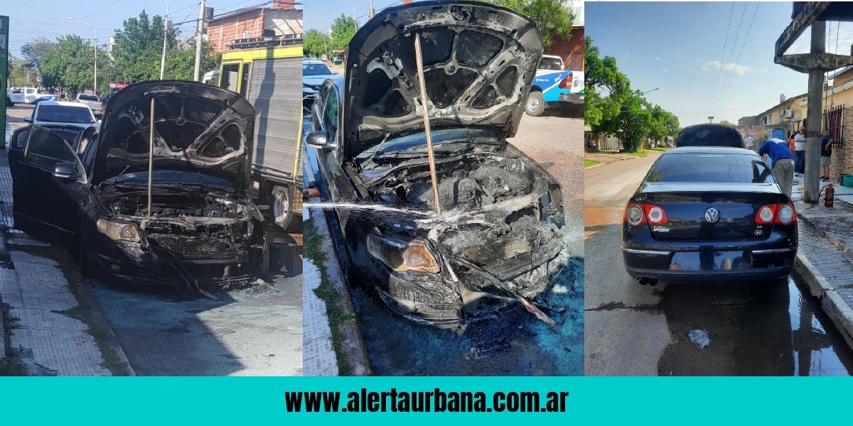Grave: el segundo de la UTA Chaco sospecha de un incendio intencional de su auto