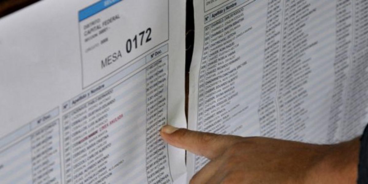 ¿Cómo consultar el padrón electoral de las elecciones del 26 de octubre?
