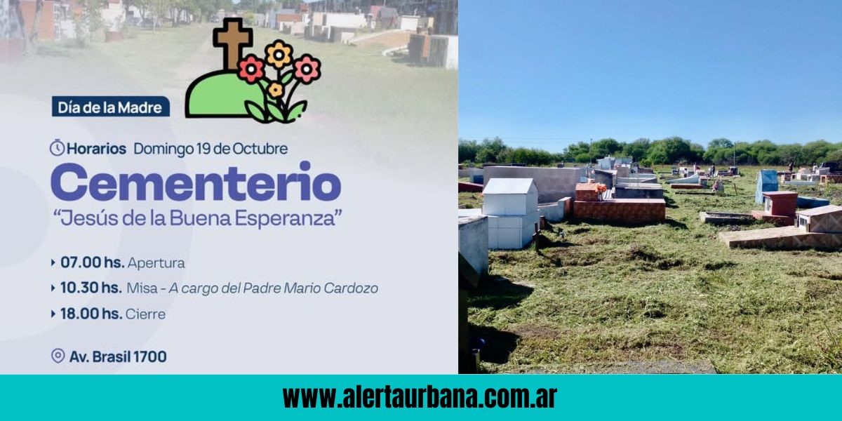 Municipio de Fontana: misas en el cementerio para el Día de la Madre