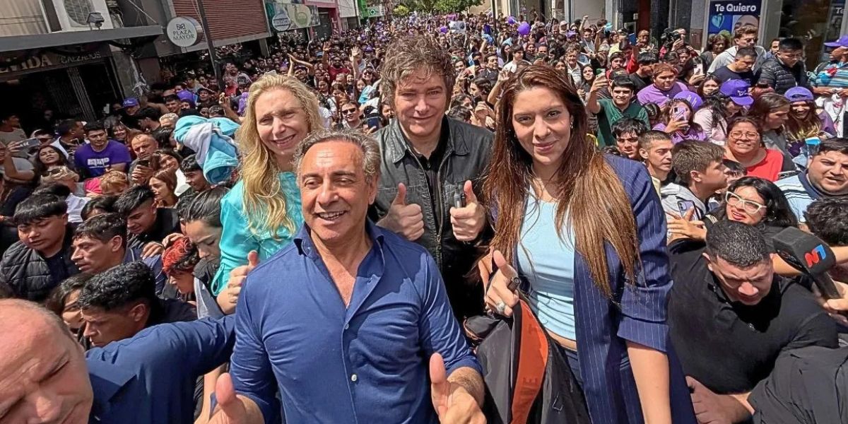 Milei en Santiago del Estero: 