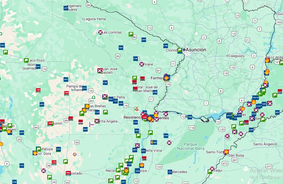 ¿Sabés cuántas estaciones de servicio hay en el Chaco?