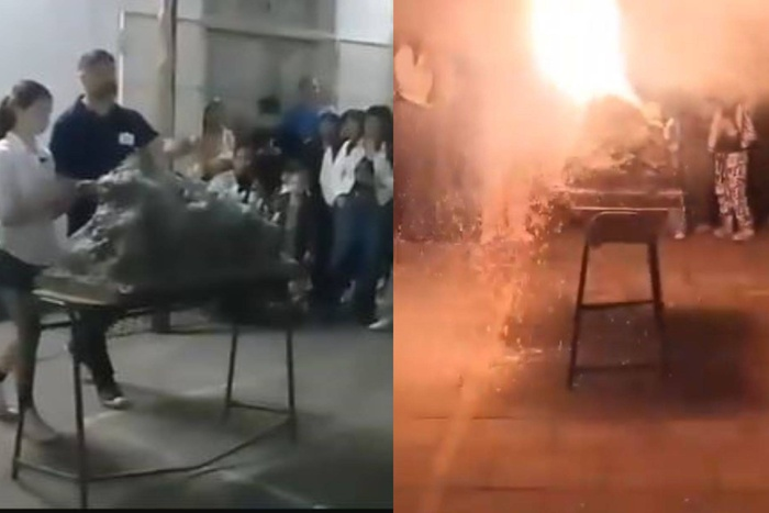La nena del accidente en la feria de ciencias ya se recupera en el Garrahan
