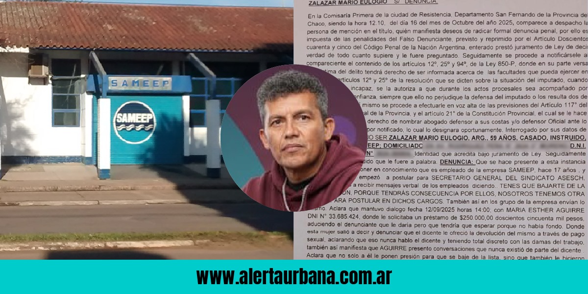 ¿Sexo a cambio de préstamos en Sameep?: El acusado negó todo y denunció a la mujer que lo nombró