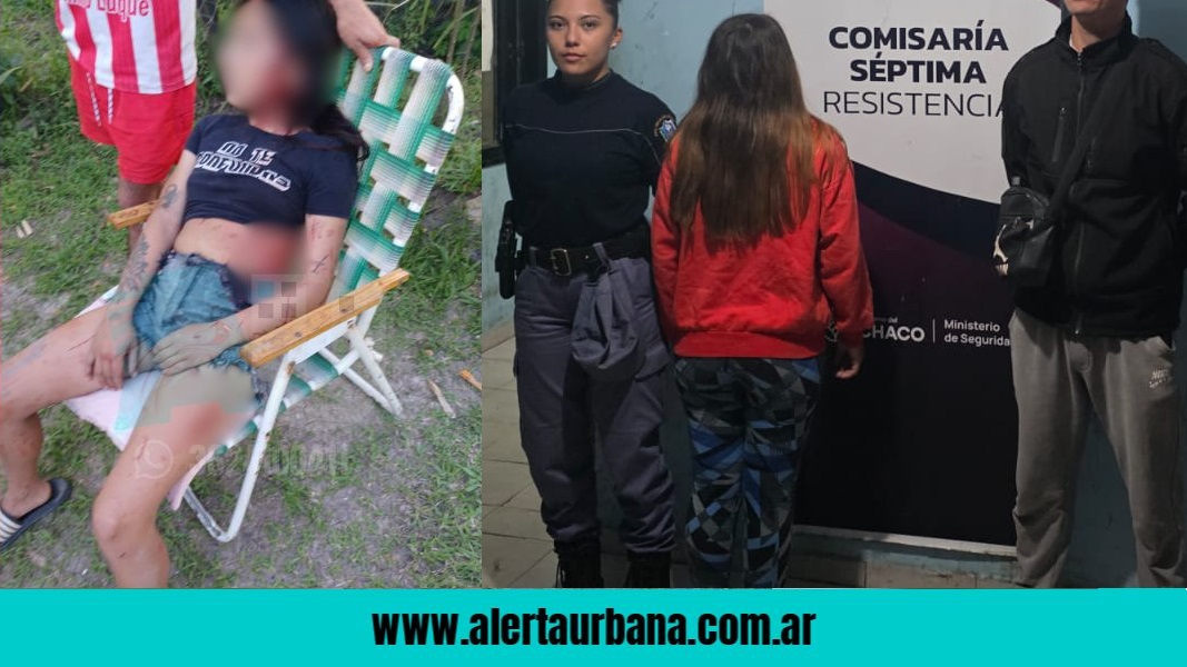 Zona Sur caliente: Detuvieron a una joven acusada de atacar con un cuchillo a otra mujer en Resistencia