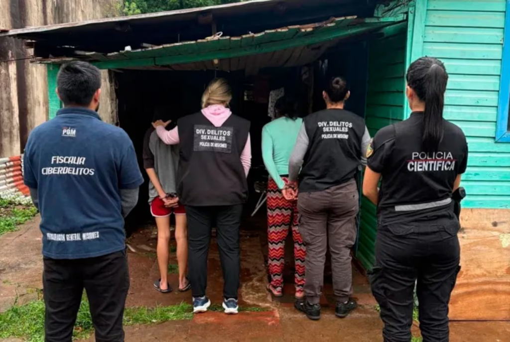 Horror en Posadas: detuvieron a una madre y una abuela por vender videos de una nena de 3 años