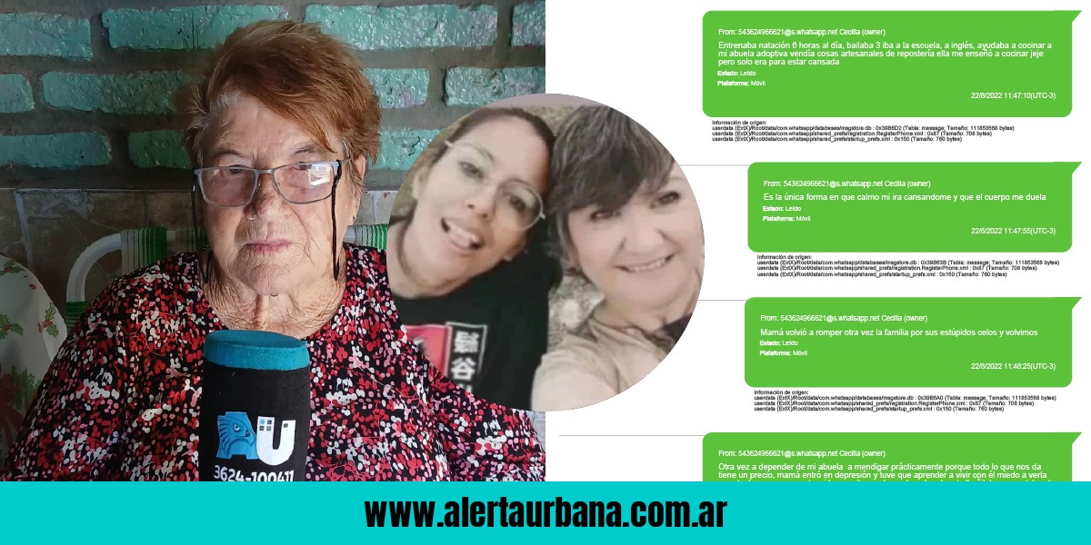“Es un invento de la defensa”: la abuela de Cecilia desmintió las versiones de supuestos abusos sexuales