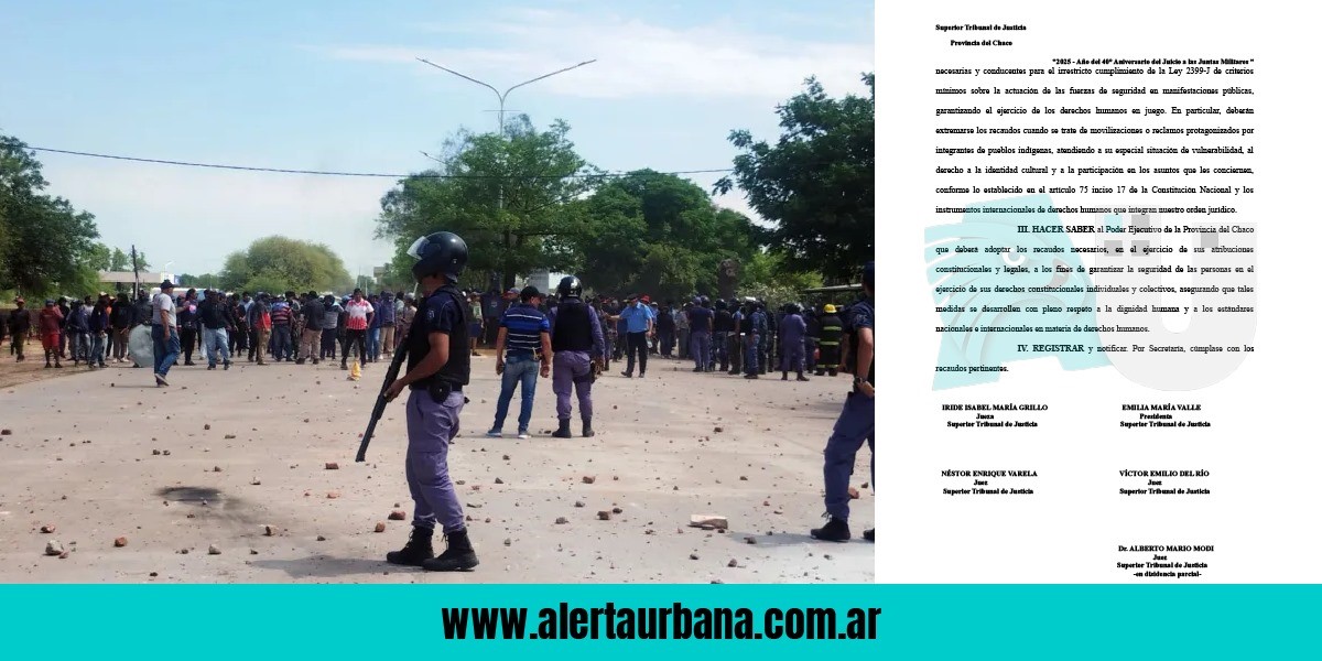 La Policía actuó bien: el STJ rechazó reclamo por supuestos excesos en Villa Río Bermejito