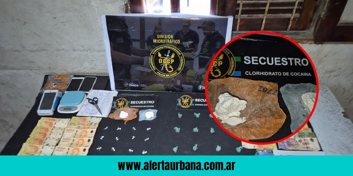 Narcomenudeo: detienen a la 