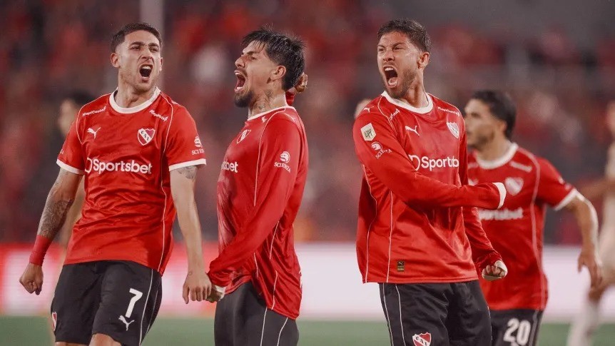 Goleada de Independiente para cortar una racha de 15 partidos sin ganar