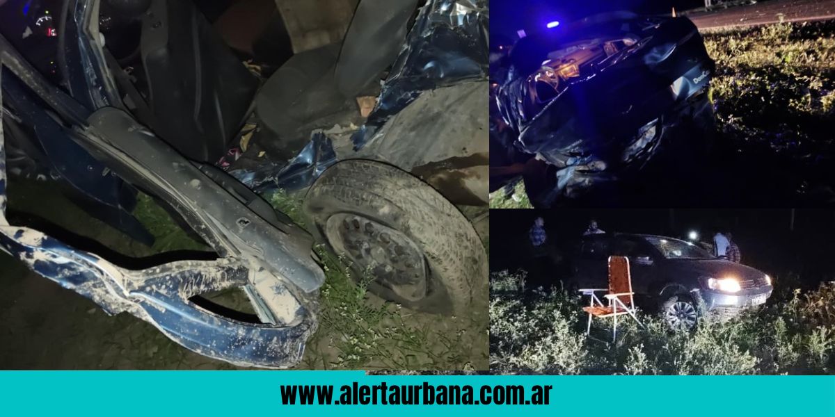  Una niña murió en un violento choque en Tres Isletas