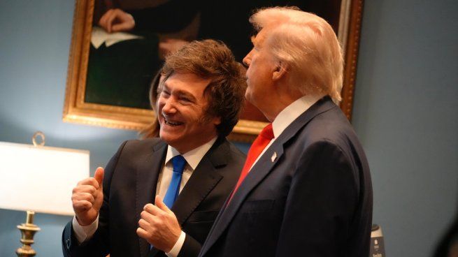 Trump felicitó a Milei por la victoria: 