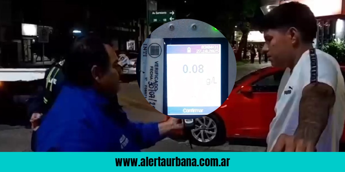 El conductor de un Audi quiso coimear a la Policía para evitar el test de alcoholemia 