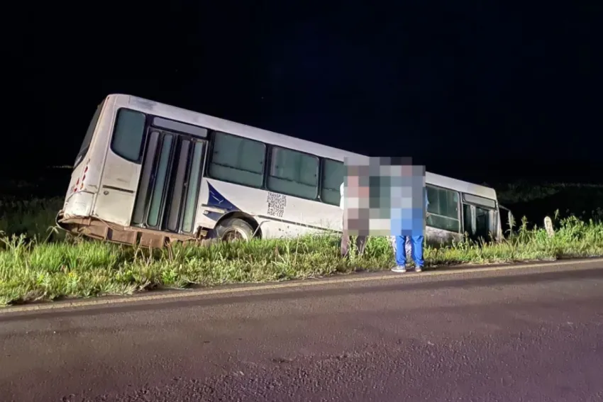 Accidente en cercanías de Laguna Blanca: solo daños materiales