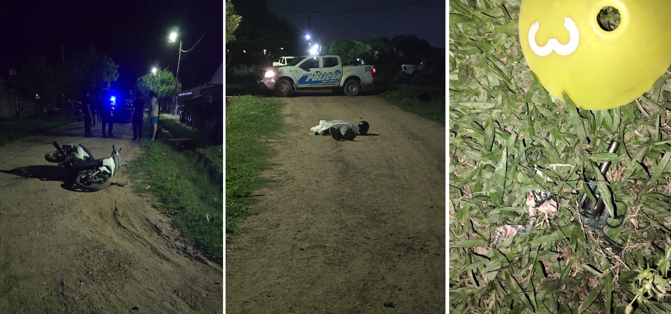 Policía mató a un motochorro que intentó robarle a su esposa en Barranqueras 