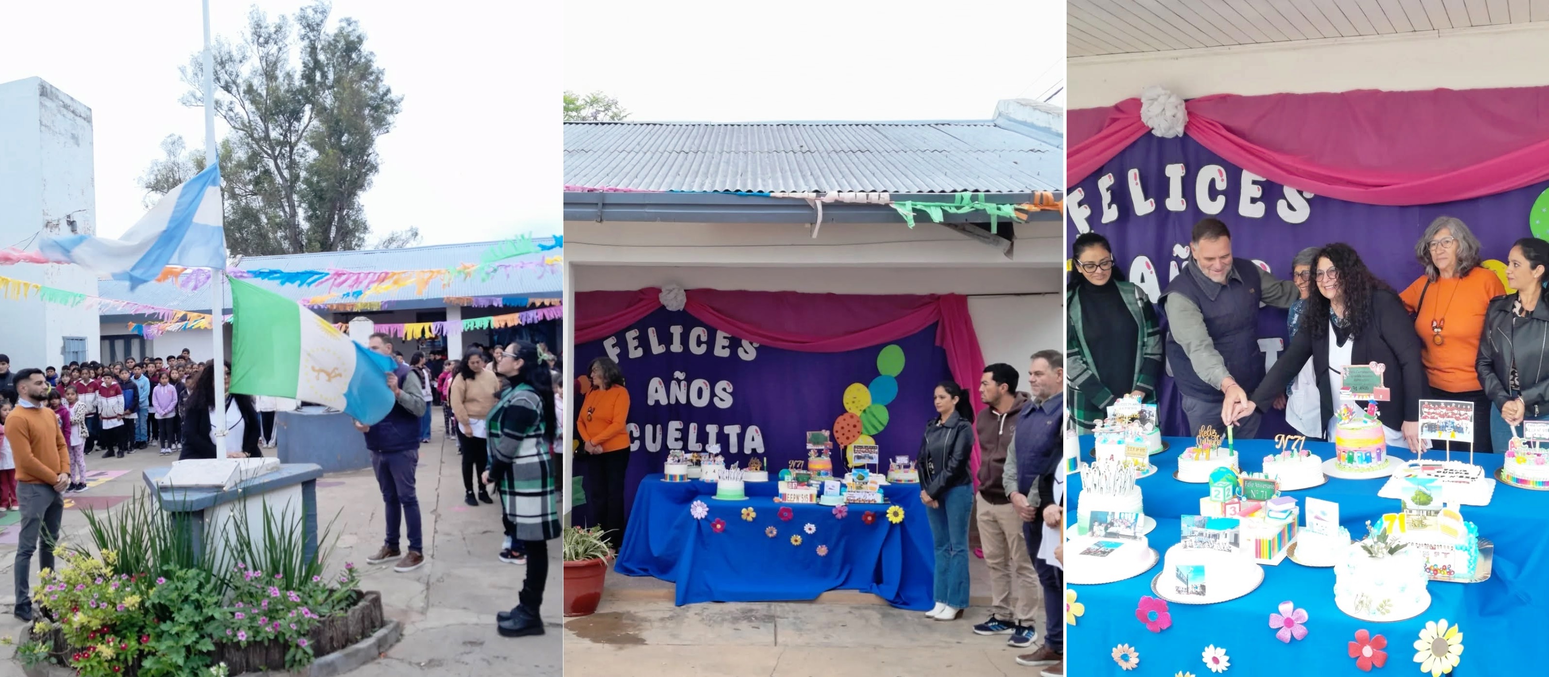 El municipio de Corzuela acompañó el aniversario de la EEP 515 junto a la comunidad educativa