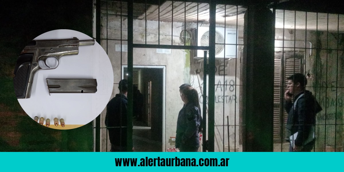 Corrió a balazos a un chorro que intentó robar una casa en Villa Elisa