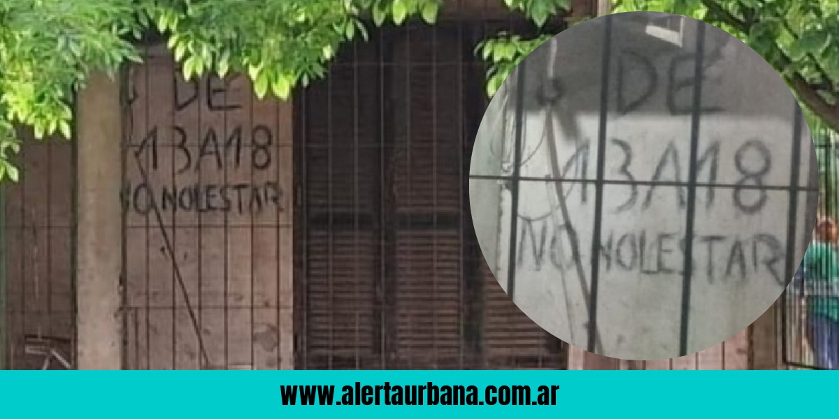 La curiosa y premonitoria frase pintada en la casa del jubilado justiciero que baleó a un ladrón en Resistencia