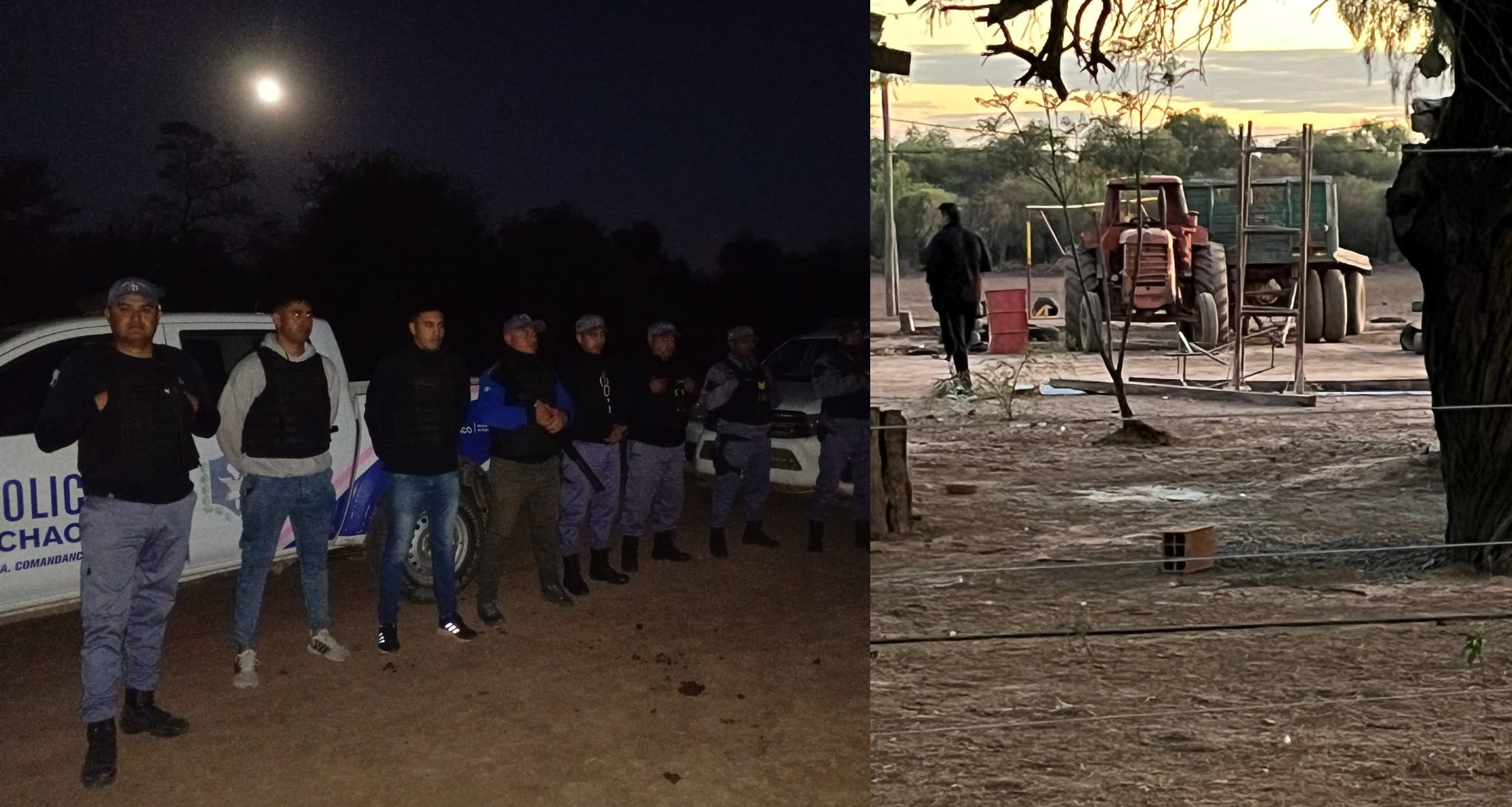 Comandancia Frías: Lo “secuestraron” cuatro horas y le robaron un tractor que fue llevado hasta Santiago del Estero