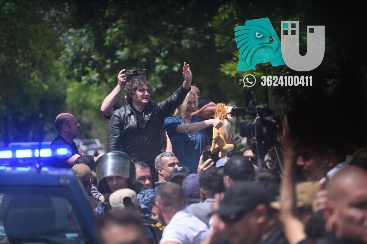 Milei en Chaco: “Les pido que no aflojen” 