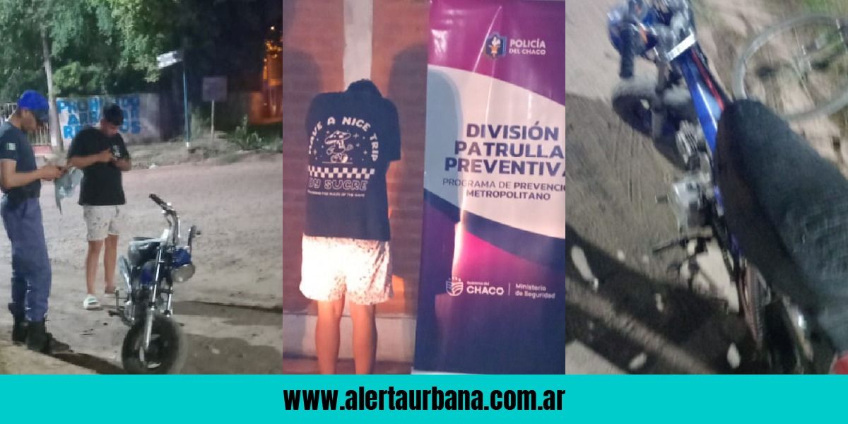 Hurto de 2018: la Policía recuperó una motocicleta robada en un control preventivo