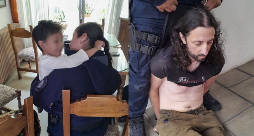 Córdoba: rescataron al niño secuestrado tras el brutal doble femicidio
