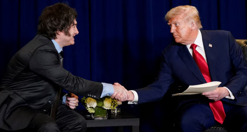 Milei y Trump se reúnen hoy en la Casa Blanca con el objetivo de ratificar la alianza entre ambos paises