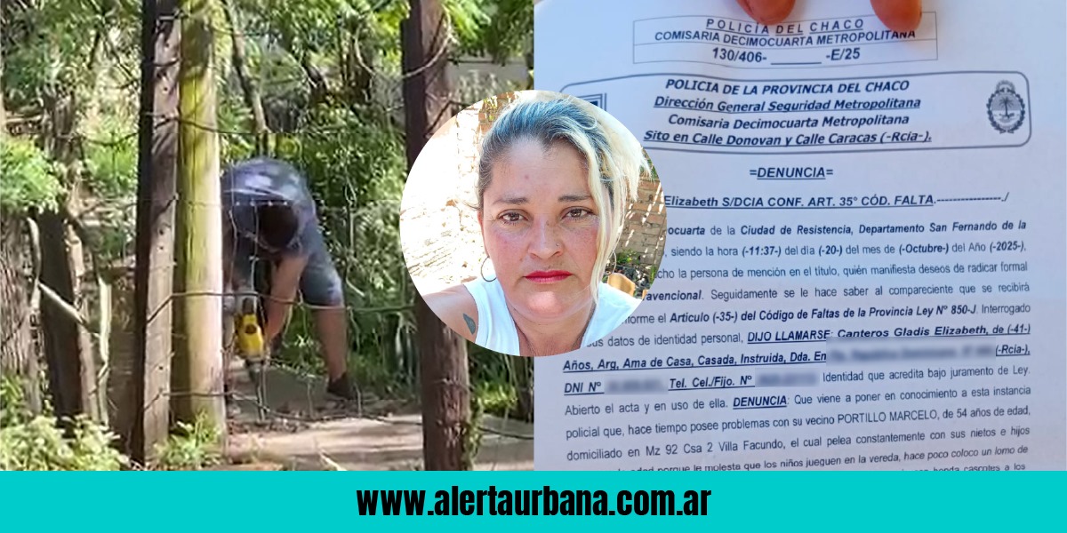 “Les larga sus perros a los nenes”: Residente de Villa Facundo denunció a su vecino por violencia y hostigamiento