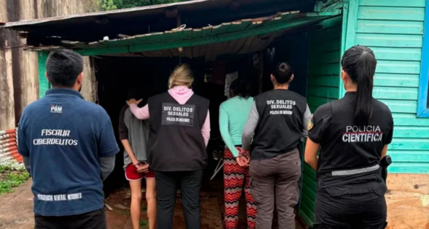 Horror en Posadas: detuvieron a una madre y una abuela por vender videos de una nena de 3 años