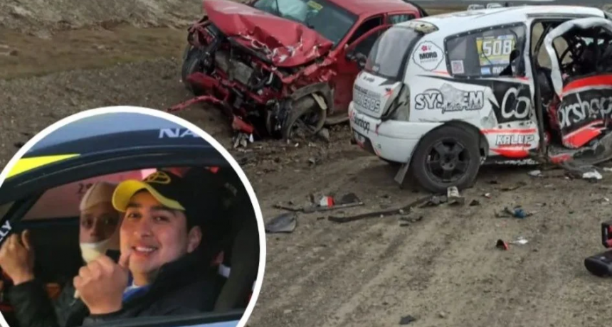 Accidente fatal: piloto y su novia fallecen al probar un auto de carrera