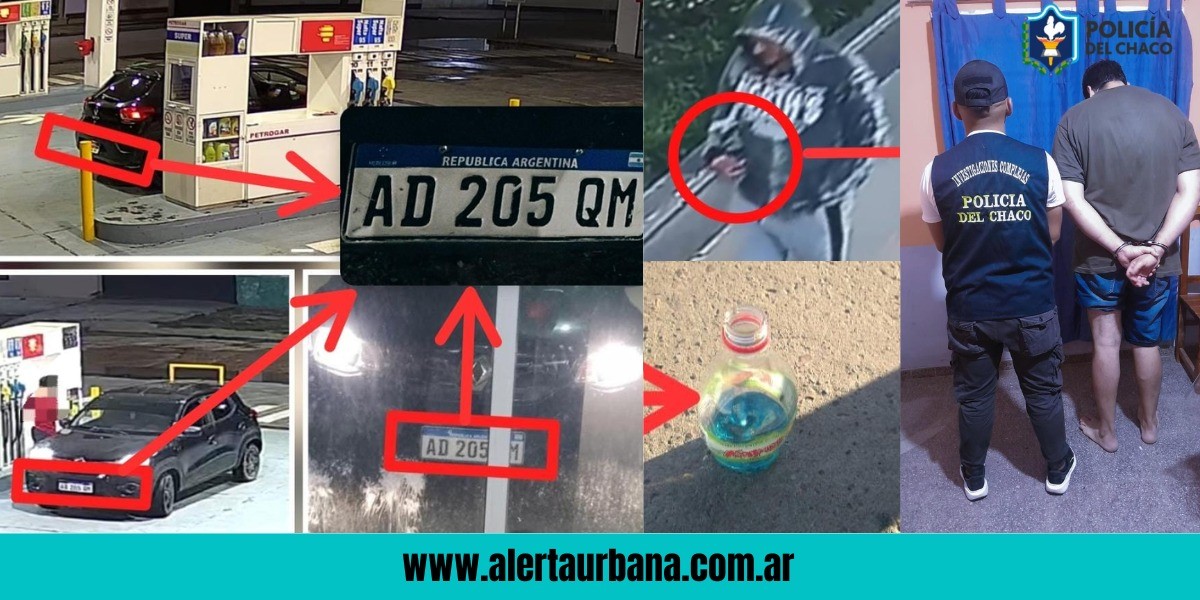 Charata: detienen a un hombre con supuestos problemas de adicciones por incendiar un auto