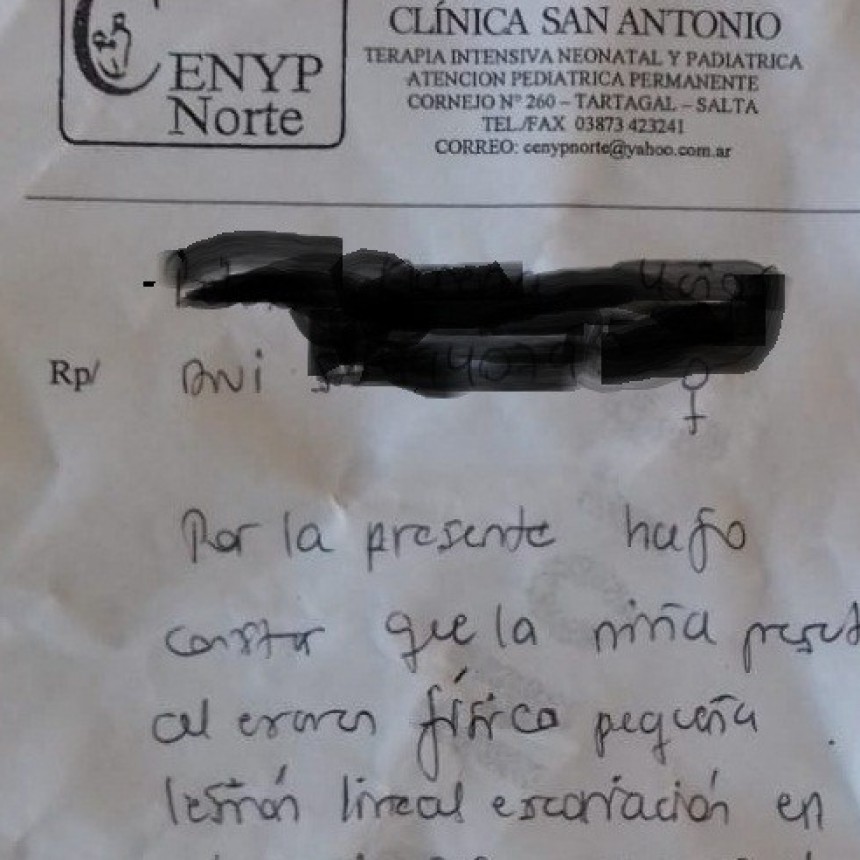 Denuncian supuesto abuso de una nena chaqueña en Salvador Mazza provincia de Salta