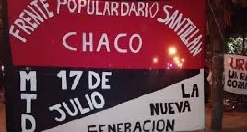 Policías lesionados durante manifestación del MTD “17 de Julio –Nueva Generación”