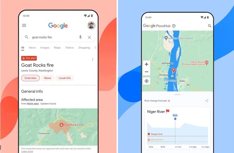Google permite detectar los incendios forestales en tiempo real y predecir cómo se propagarán