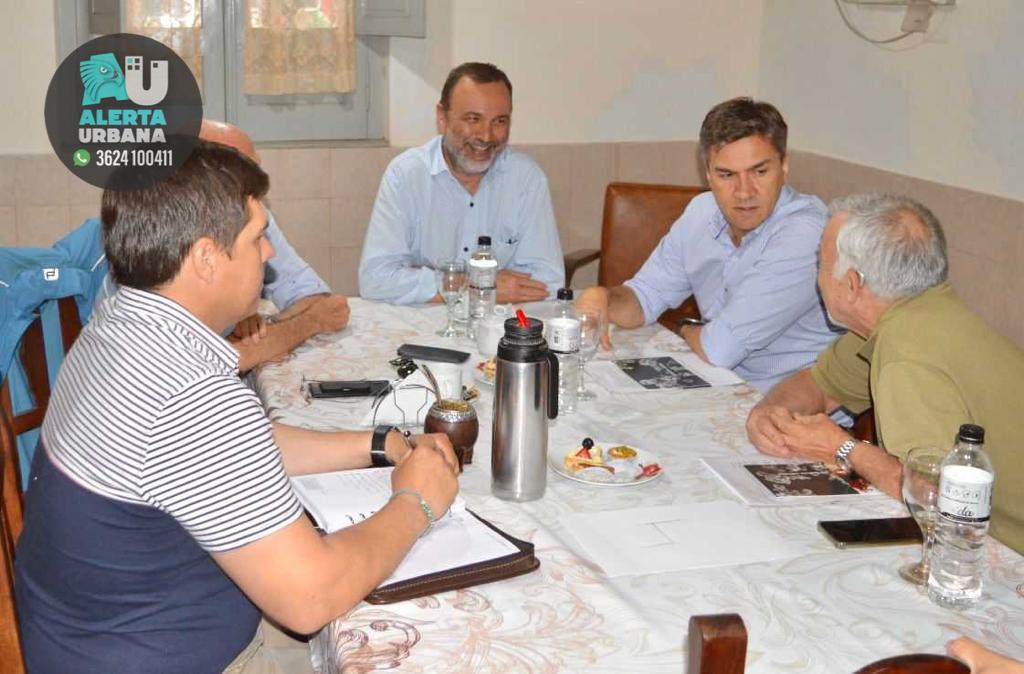 Leandro Zdero en Tirol se reunió con directivos de la taninera Unitán