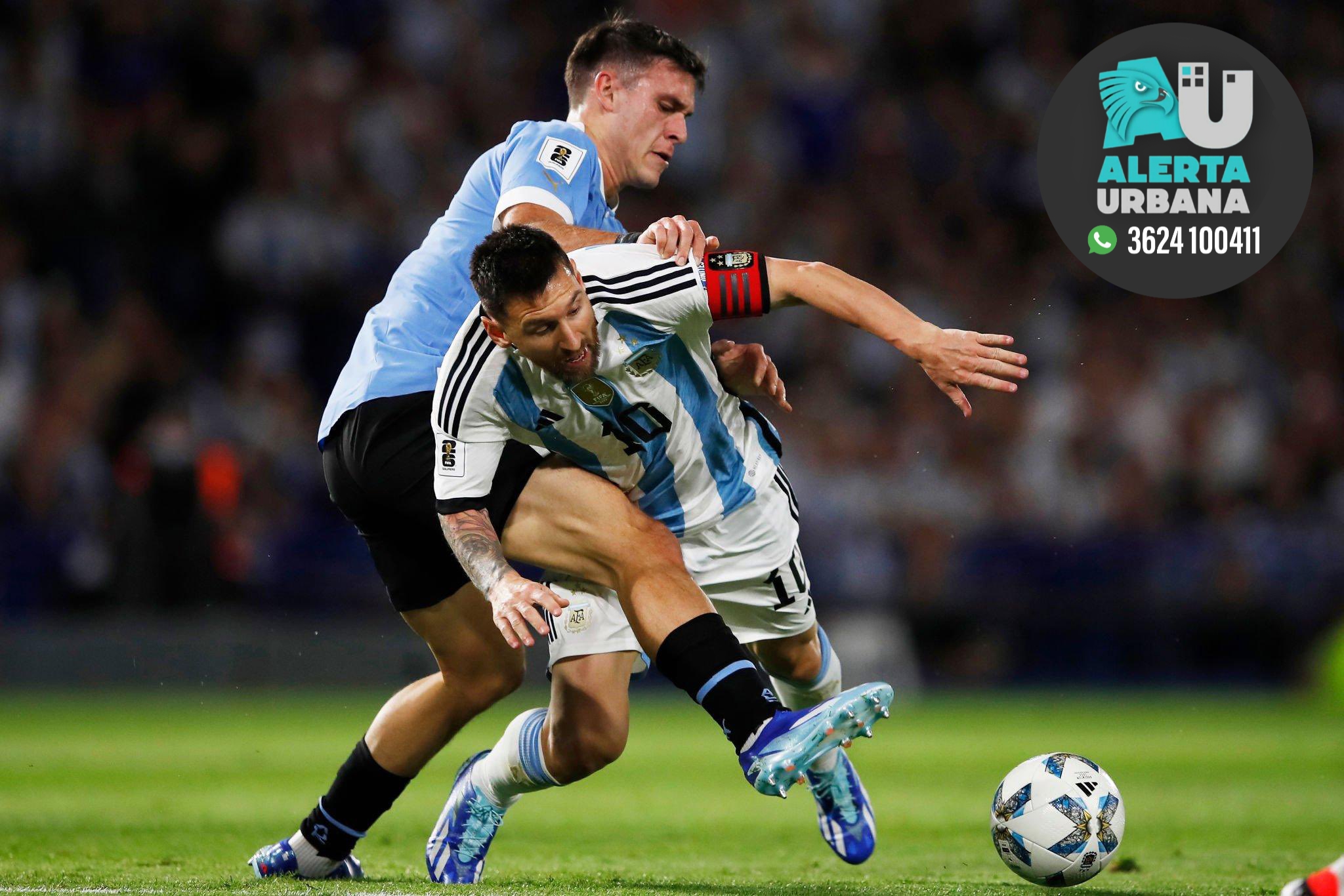 Messi, de la autocrítica al enojo con los jugadores de Uruguay: 