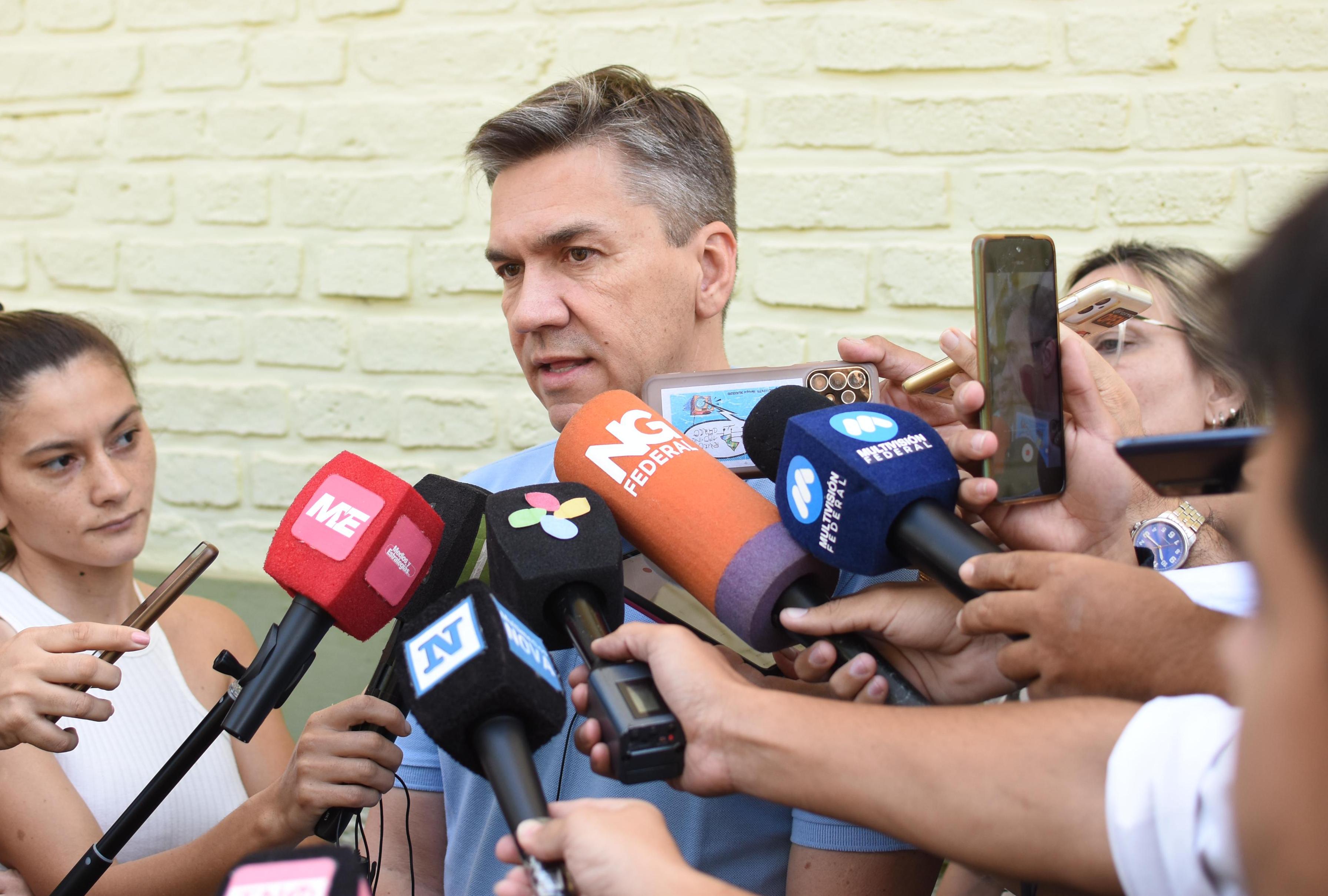 Leandro Zdero: “Hoy se define el futuro de los Argentinos, así lo declaró ante los medios