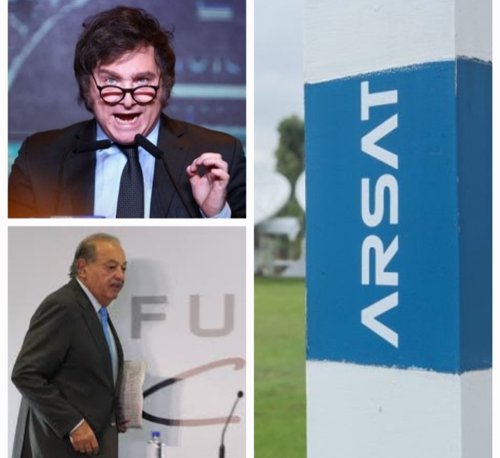 Javier Milei negocia venderle al dueño de Claro la empresa de satélites Arsat 