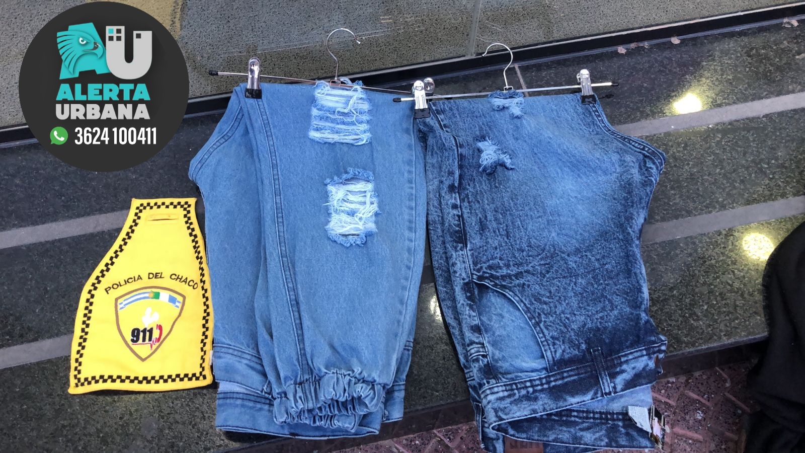 Resistencia: mechera tras las rejas por robar dos jeans de un local de ropa