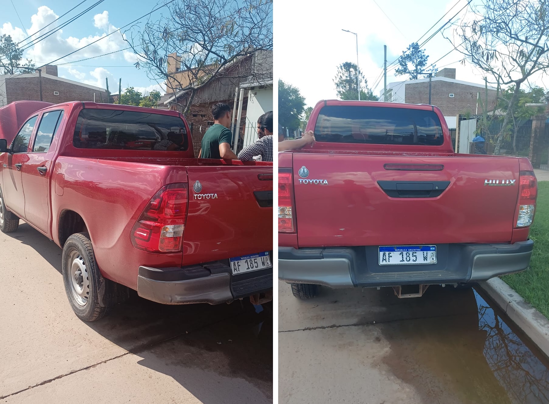 Hallaron en Sáenz Peña una camioneta que había sido robada en Buenos Aires