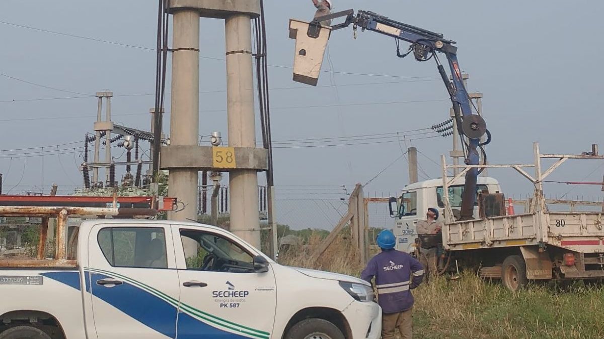 Secheep mejora la red eléctrica en Castelli