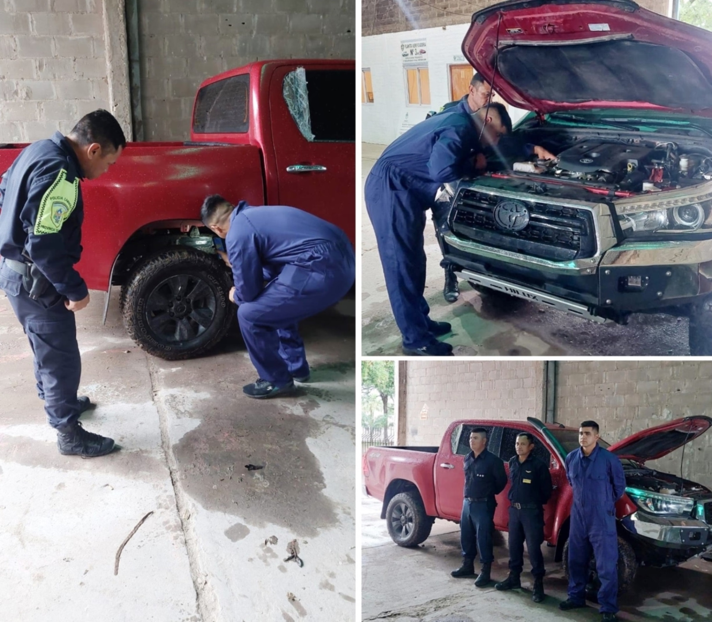 Secuestran en Sáenz Peña camioneta 4x4 con numeraciones adulteradas