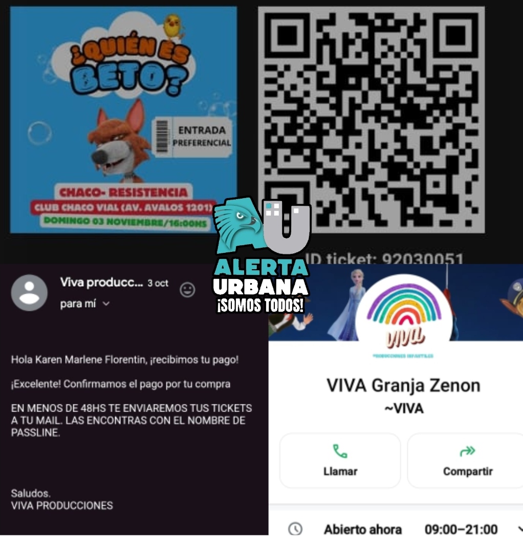 ¿Quién es Beto?:  Familias fueron estafadas al compras entradas para show infantil 