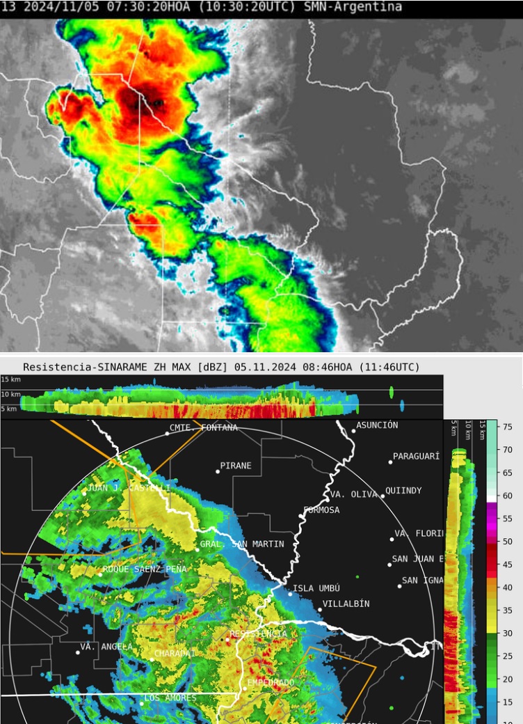 La lluvia se vino con todo: ya hay localidades en que cayeron más de 100 milímetros